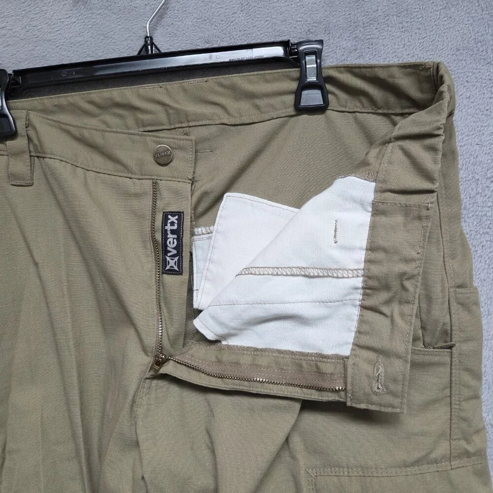 Vertx Pants Mens 38x32 Cargo Tactical Phantom OPS Desert Tan F1 VTX8600 Ripstop